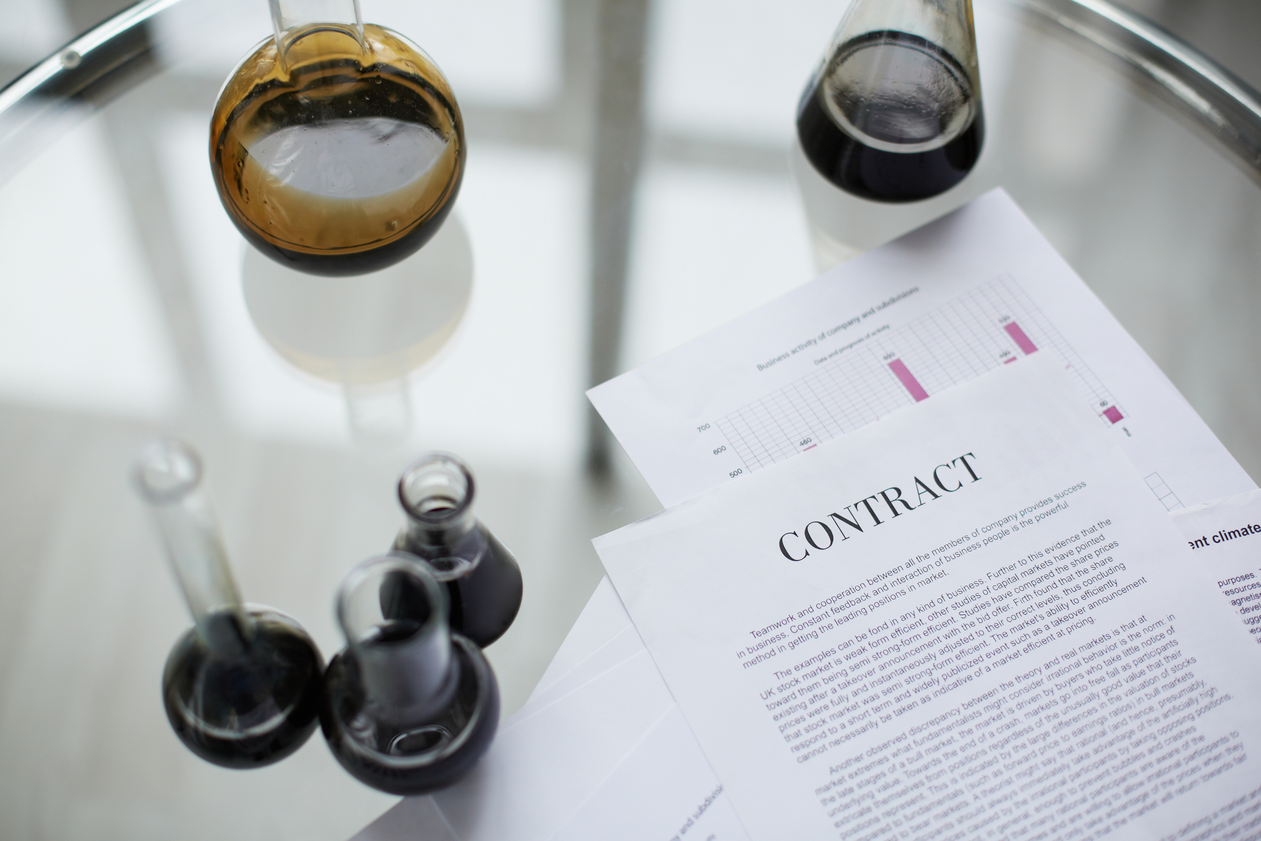 Contract - oils